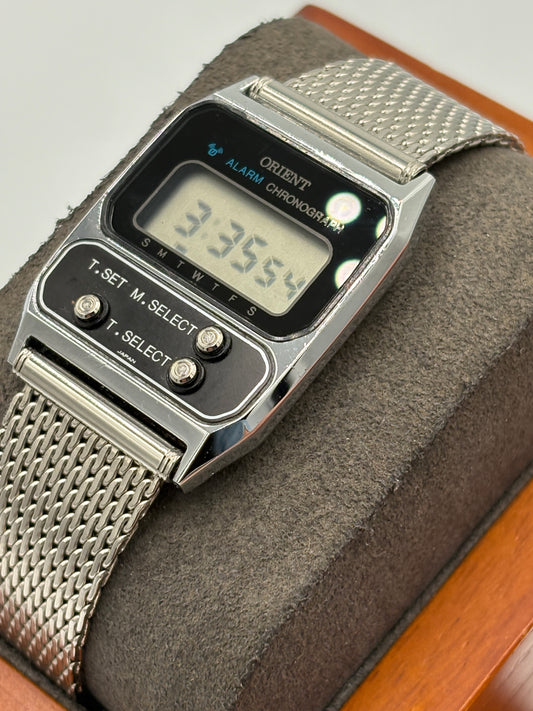 Super 80s vintage ORIENT digital watch