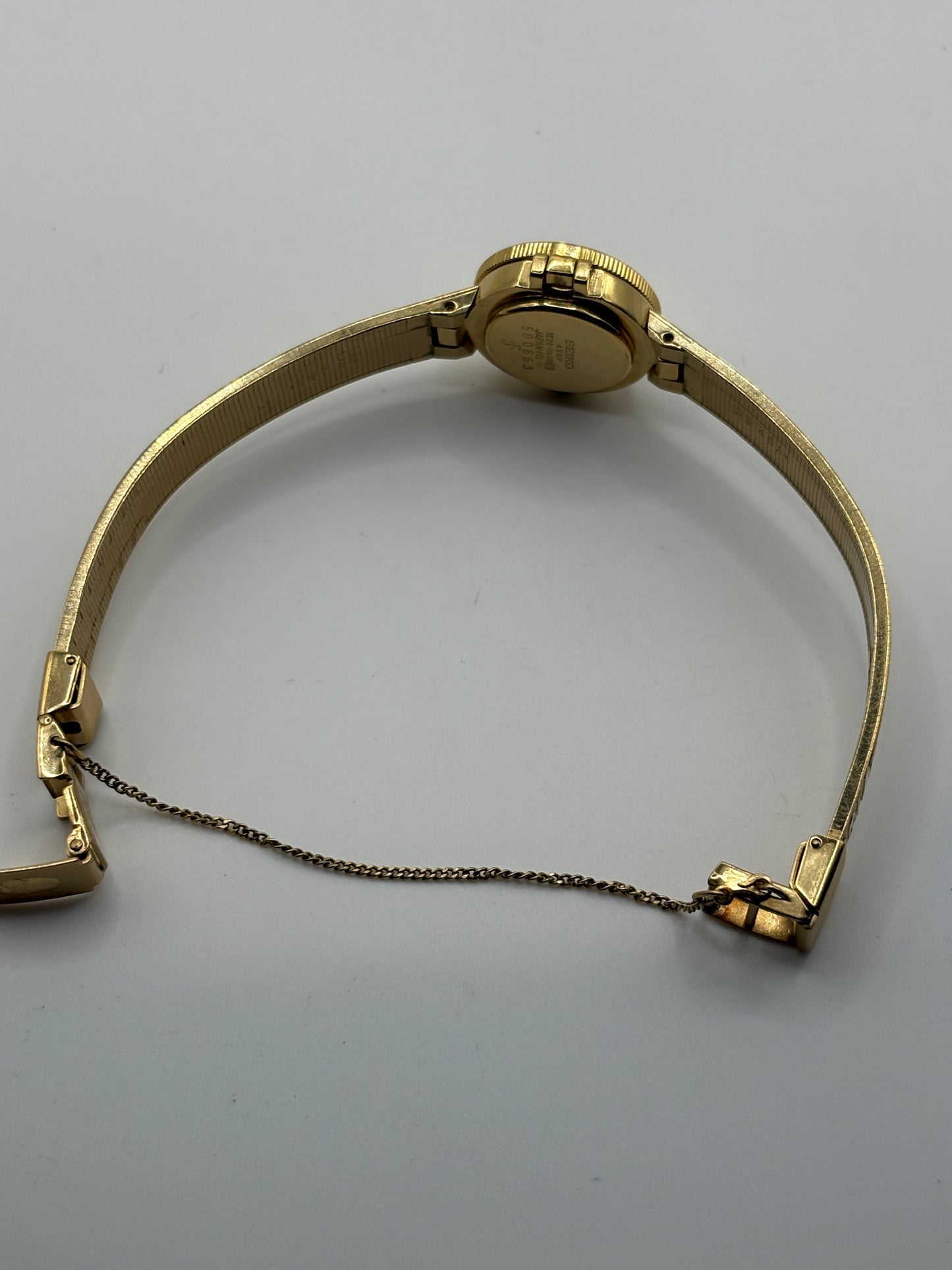 ②Ultra super rare 1985s vintage franklin mint company 22 gold seiko 1e20-0a20