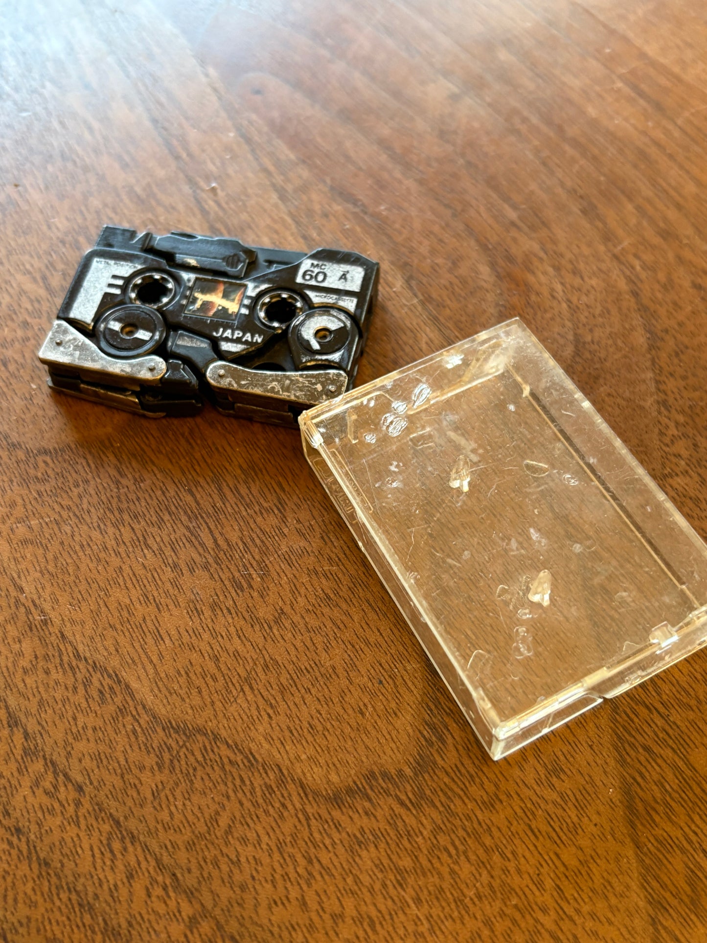 super rare 80s vintage microman Cassette Bot Jaguar