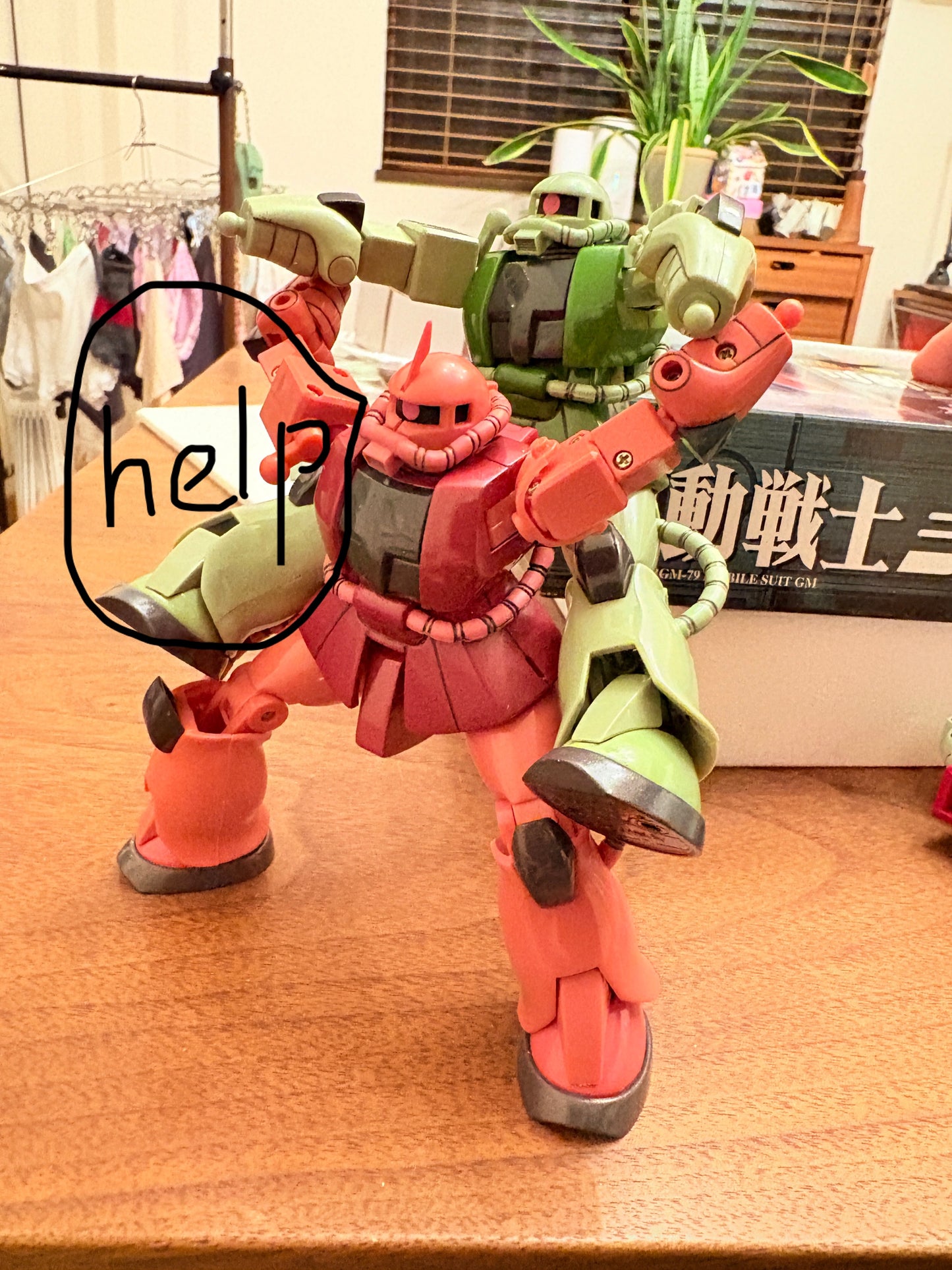 super rare vintage 2000s BANDAI ZAKU