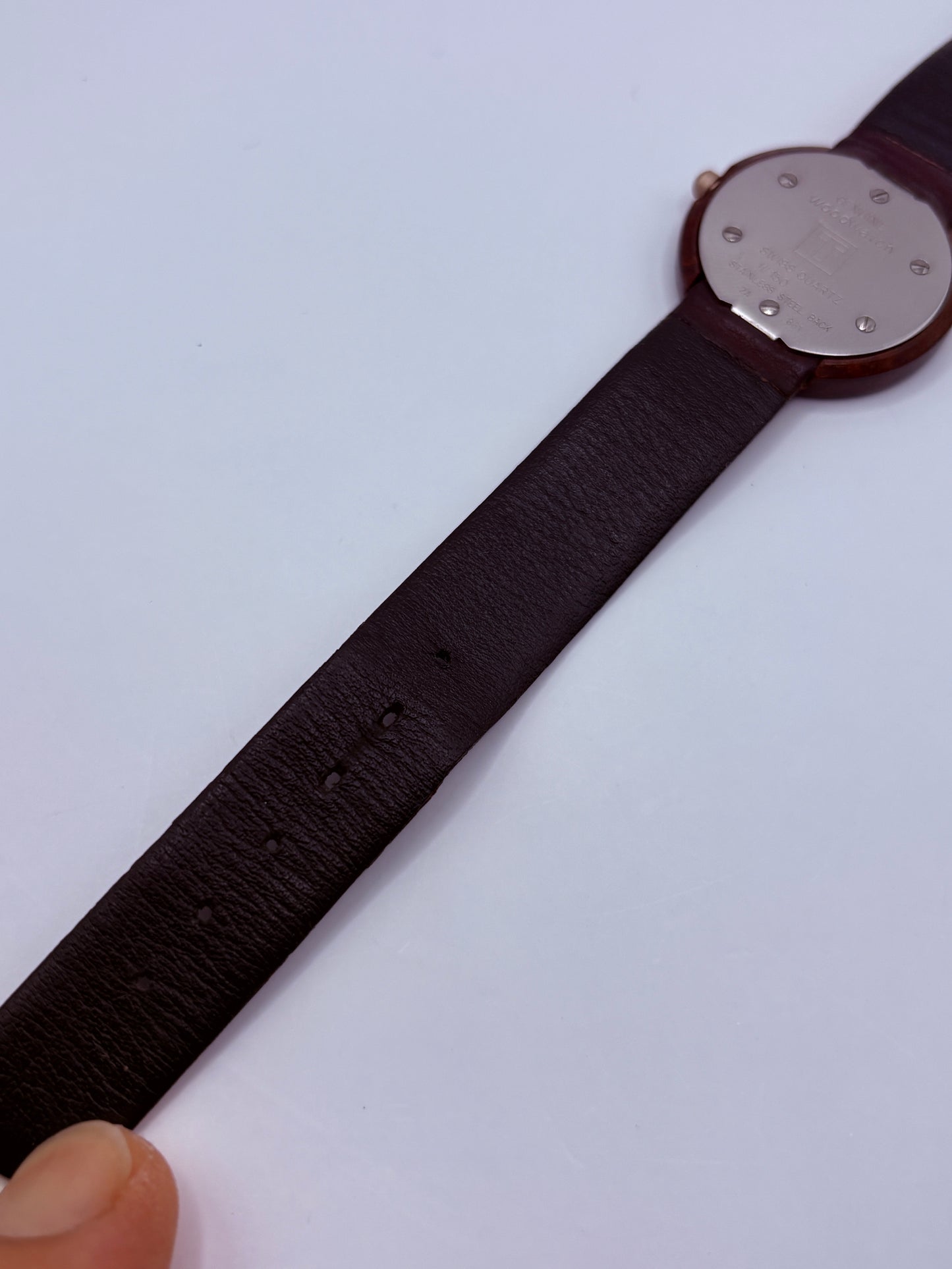 Super rare vintage tissot wood watch