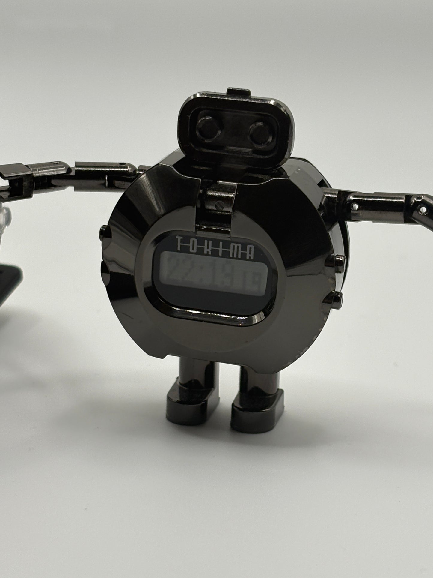 Super rare with box super rare 90s tokima robot watch