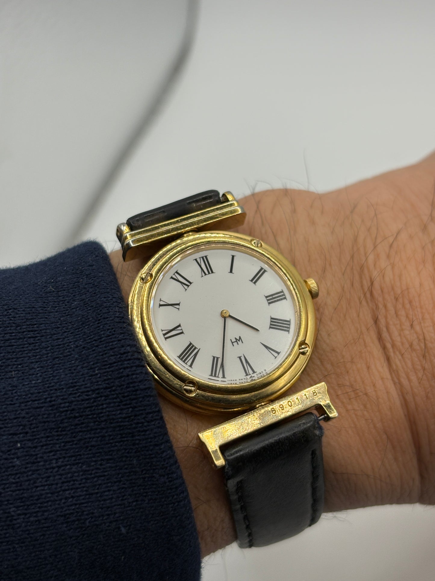 Super rare Seiko×Hamae Mori Reversible watch