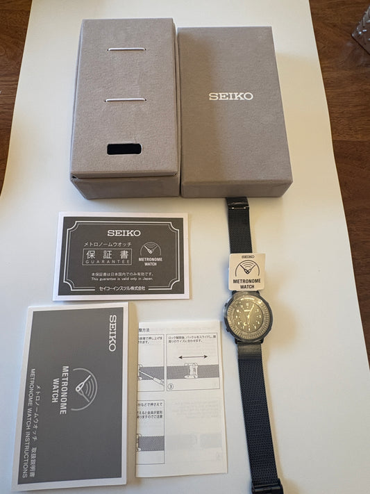 Unued Seiko Limited sale in parts of Japan Seiko Metronome watch