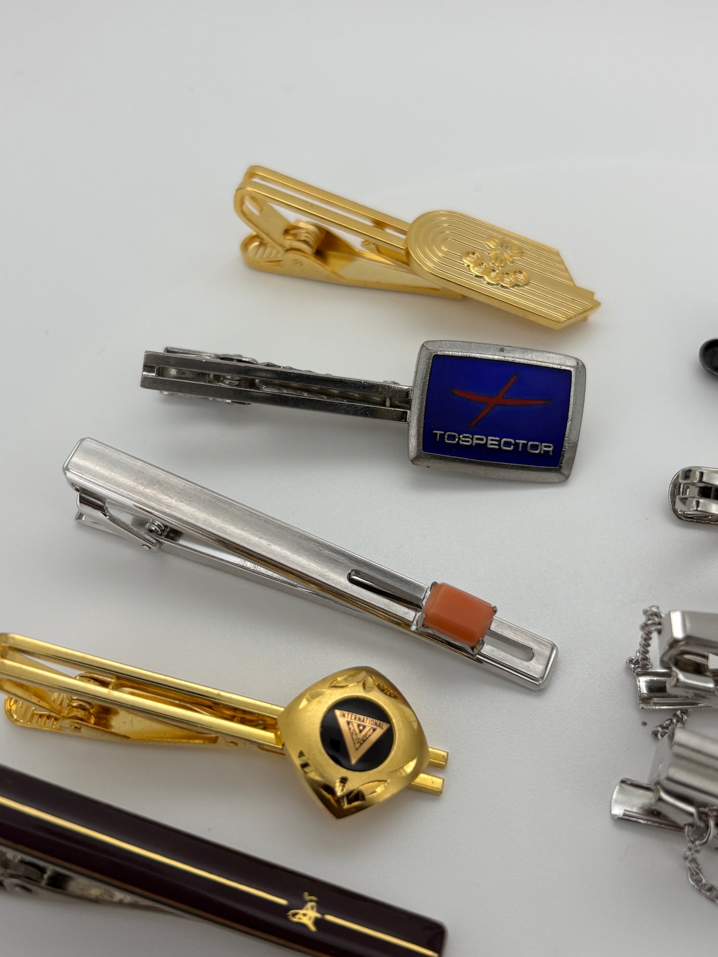 Sharp Tie Clip Watch