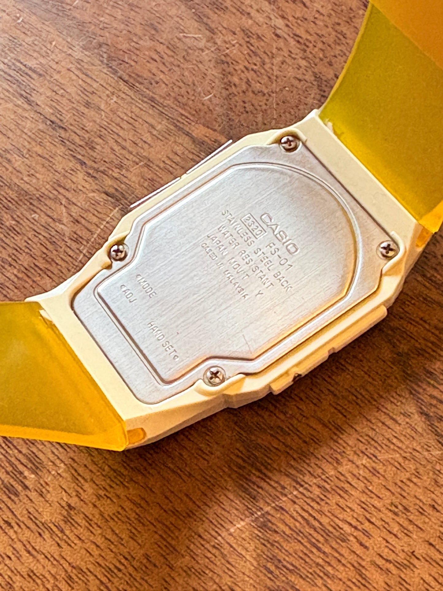 A very very rare vintage 90s casio film watch fs-01