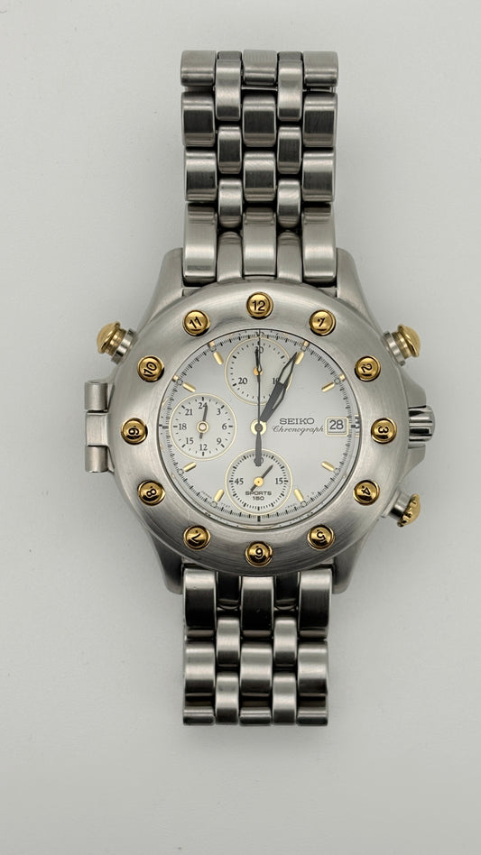 90s vintage 2000 Limited Edition SEIKO Premier 7T27-6A10