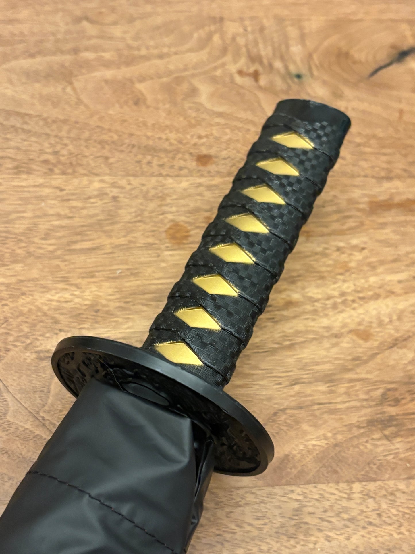 Ninja Sword Umbrella gold
