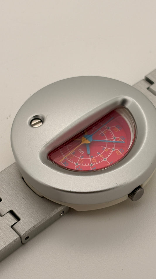90s vintage seiko alba neatnik aluminum V501-5070