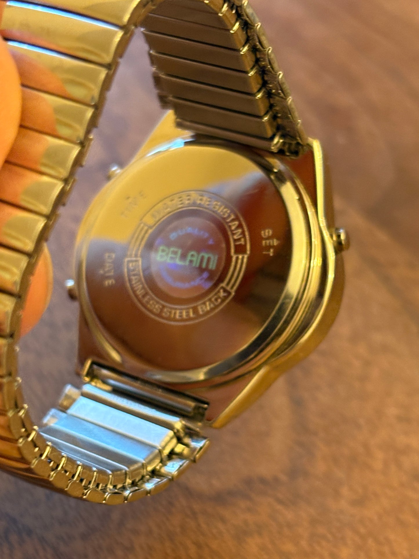 super rare 90s BELAMI LED watch
