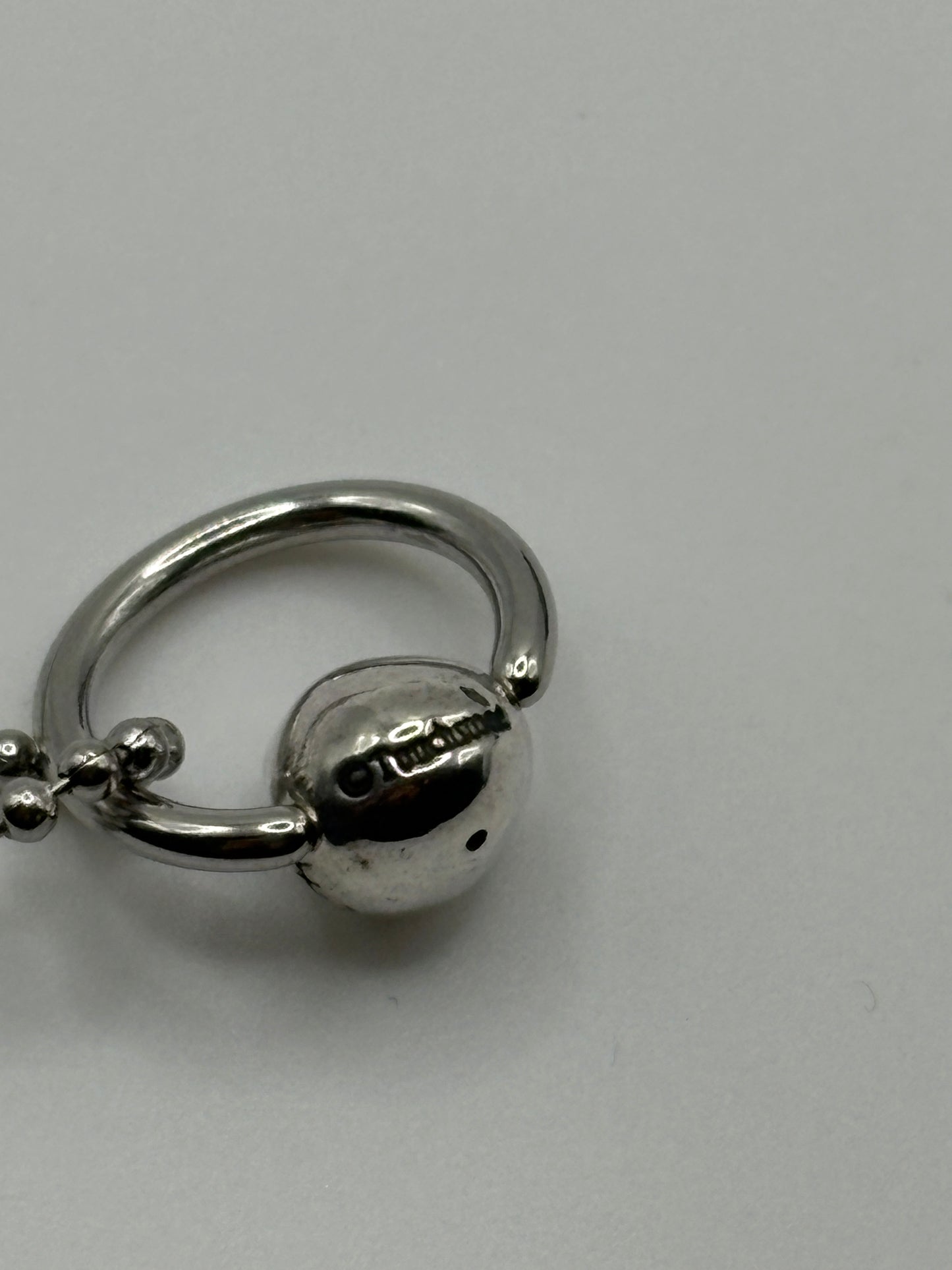 Super rare vintage  JAP Studio nightmare before christmas  silver  925    necklace