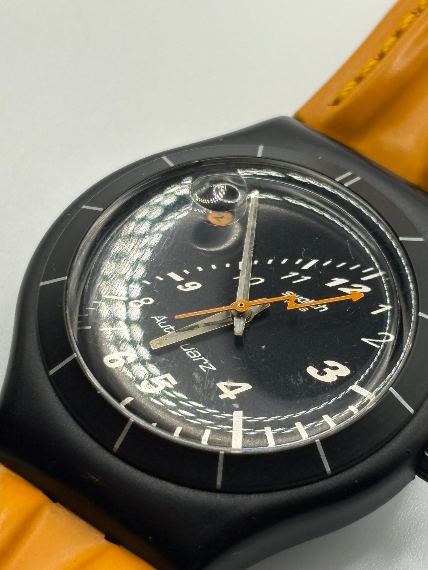 Vrey  rare vintage Swatch Auto quartz