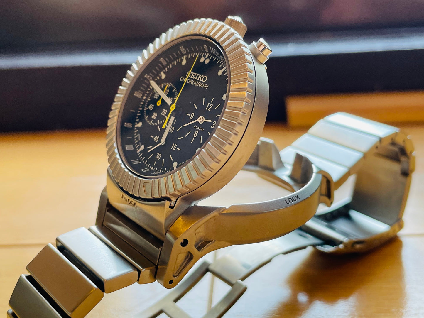 super rare vintage  Seiko Prospec series designed by Yura Takuya in 2005 and limited to 600 pieces worldwide