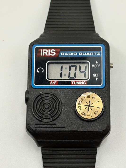 Super rare 80s radio watch