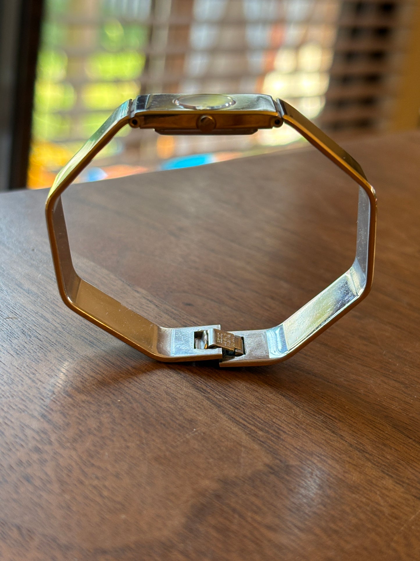 special rare SEIKO 80s VINTAGE  octagon　watch 2E20-0010