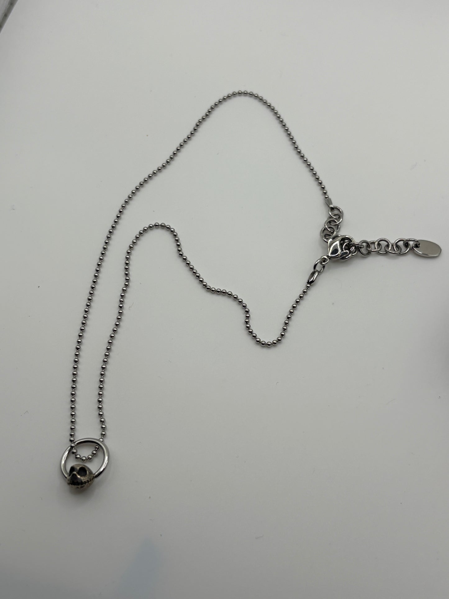 Super rare vintage  JAP Studio nightmare before christmas  silver  925    necklace