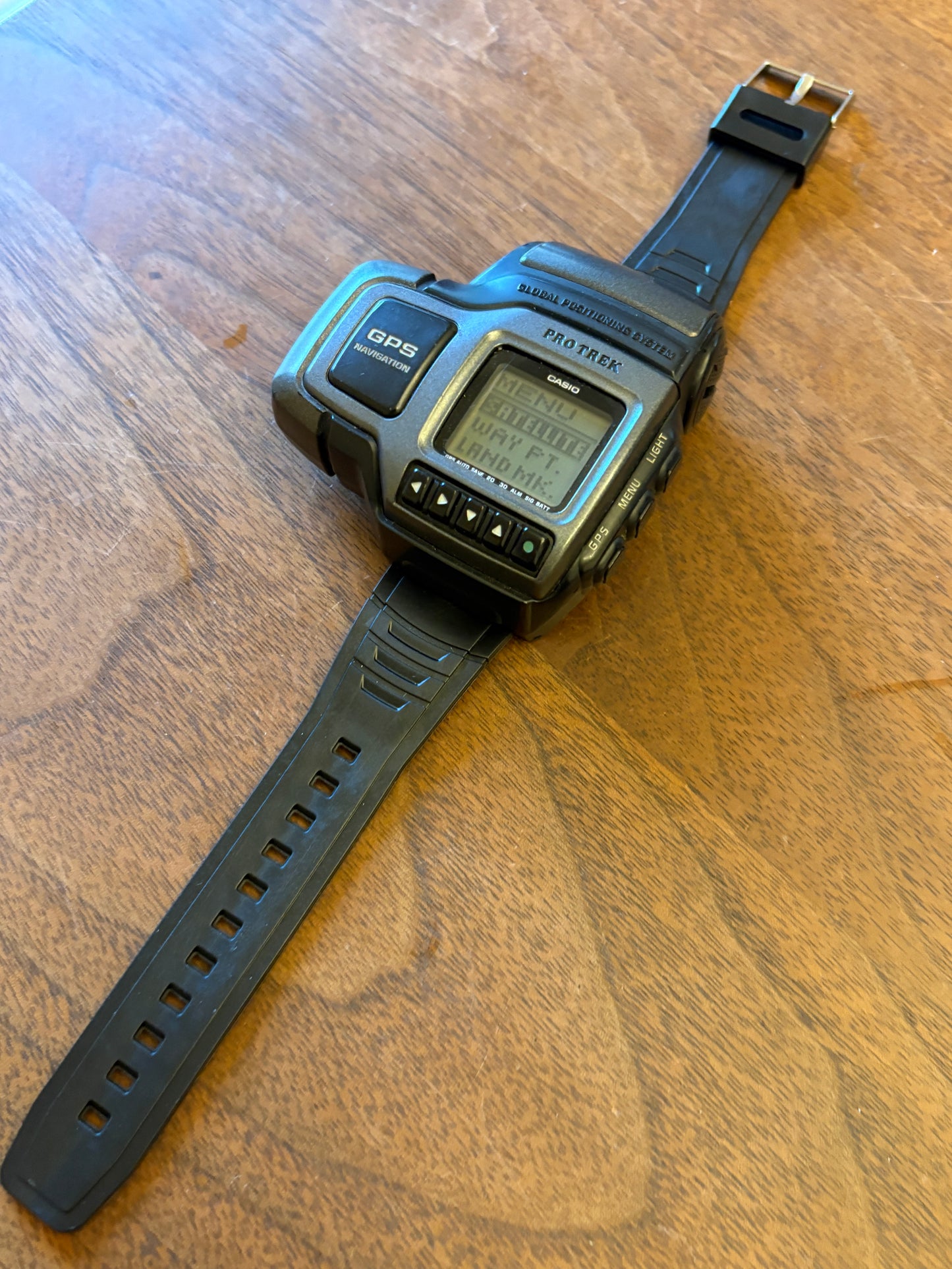 Super rare vintage 90s casio CASIO PRO TREK GPS Navigation  PRT-1