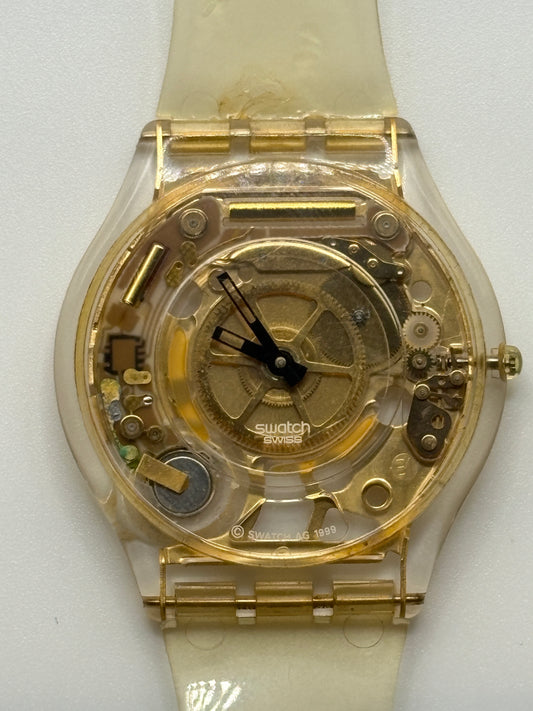 Super ultra 90s  rare vintage swatch 　SFK100