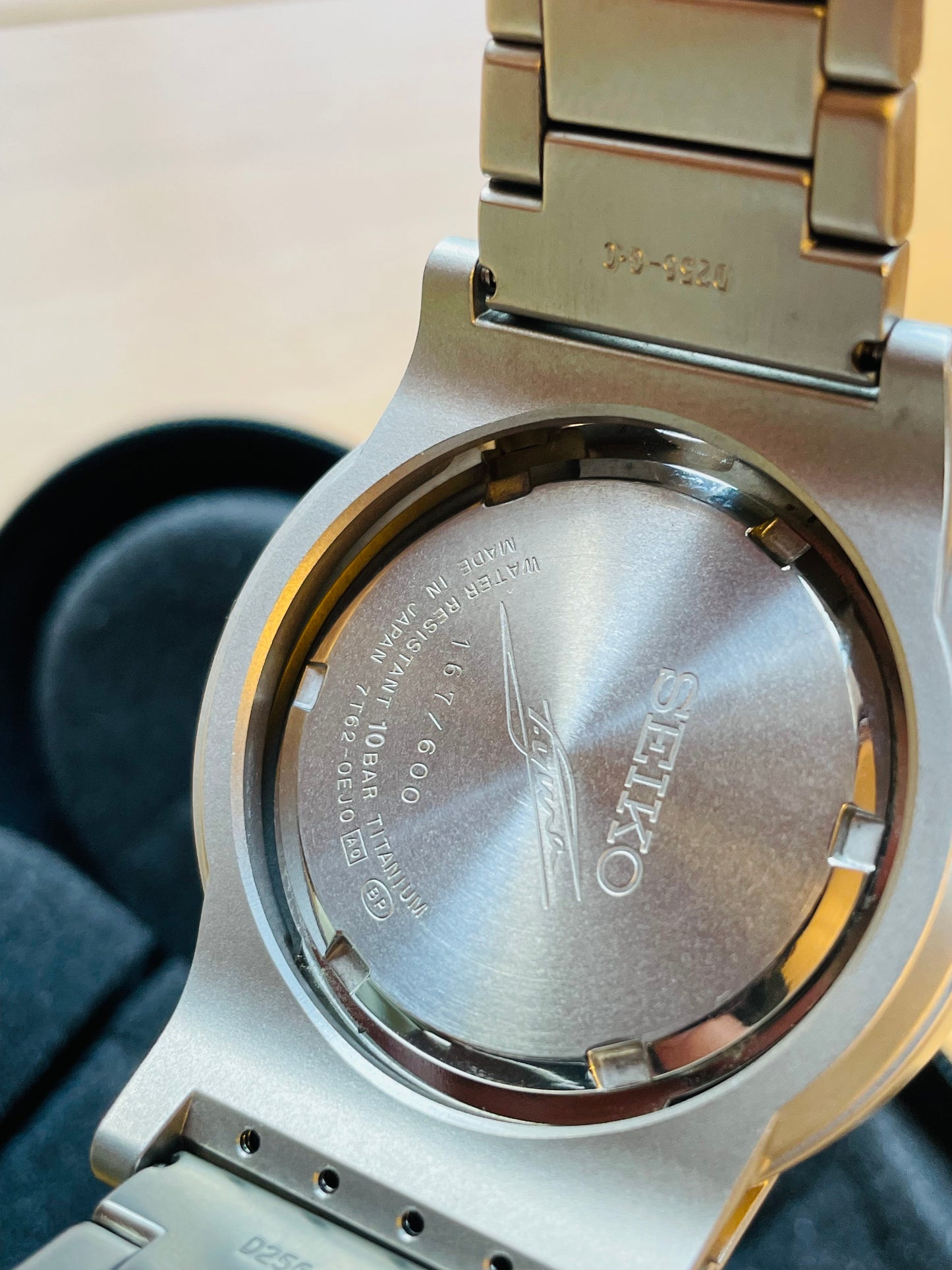 super rare vintage  Seiko Prospec series designed by Yura Takuya in 2005 and limited to 600 pieces worldwide