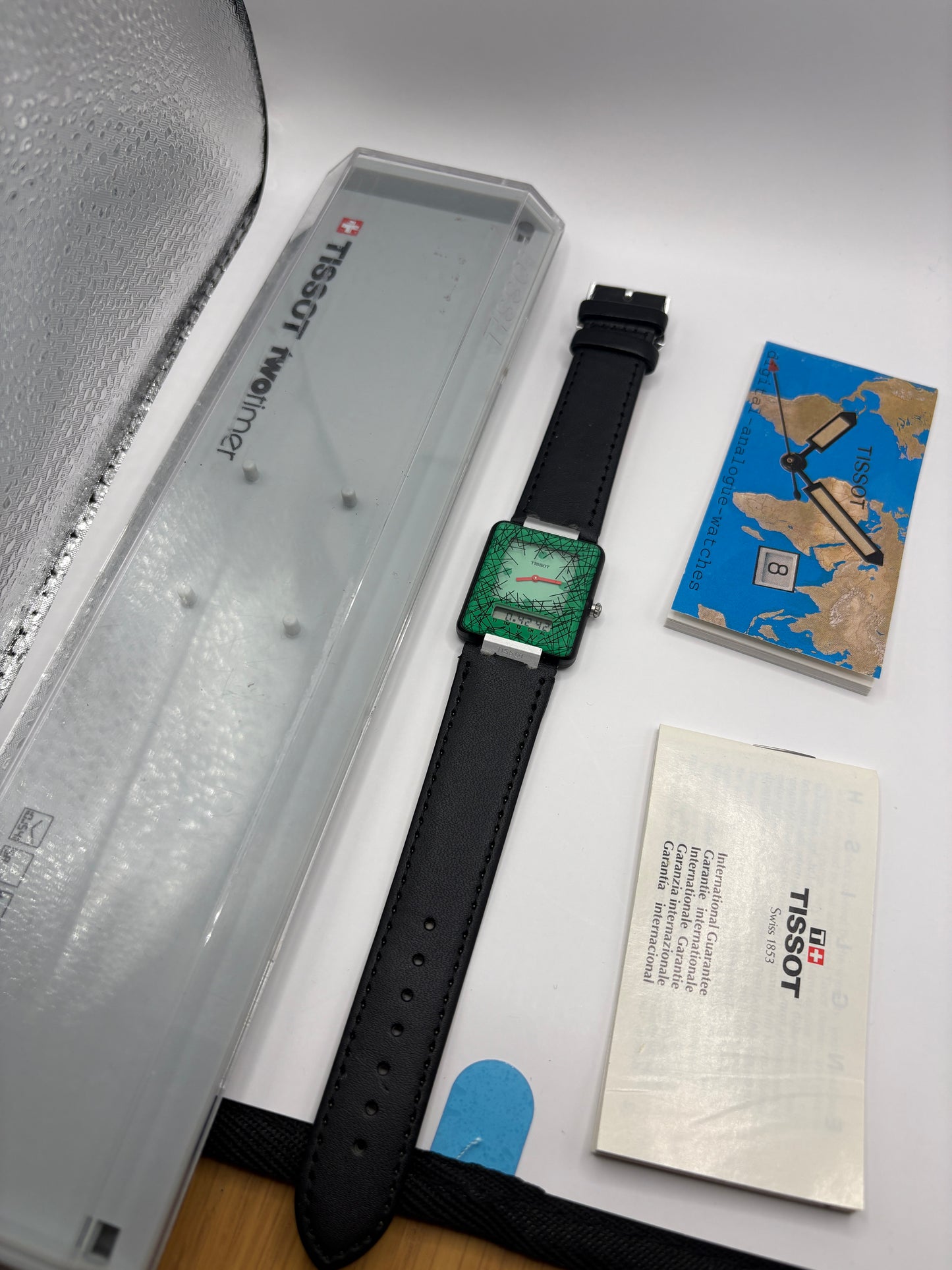 Super rare vintage　 tissot tow timer