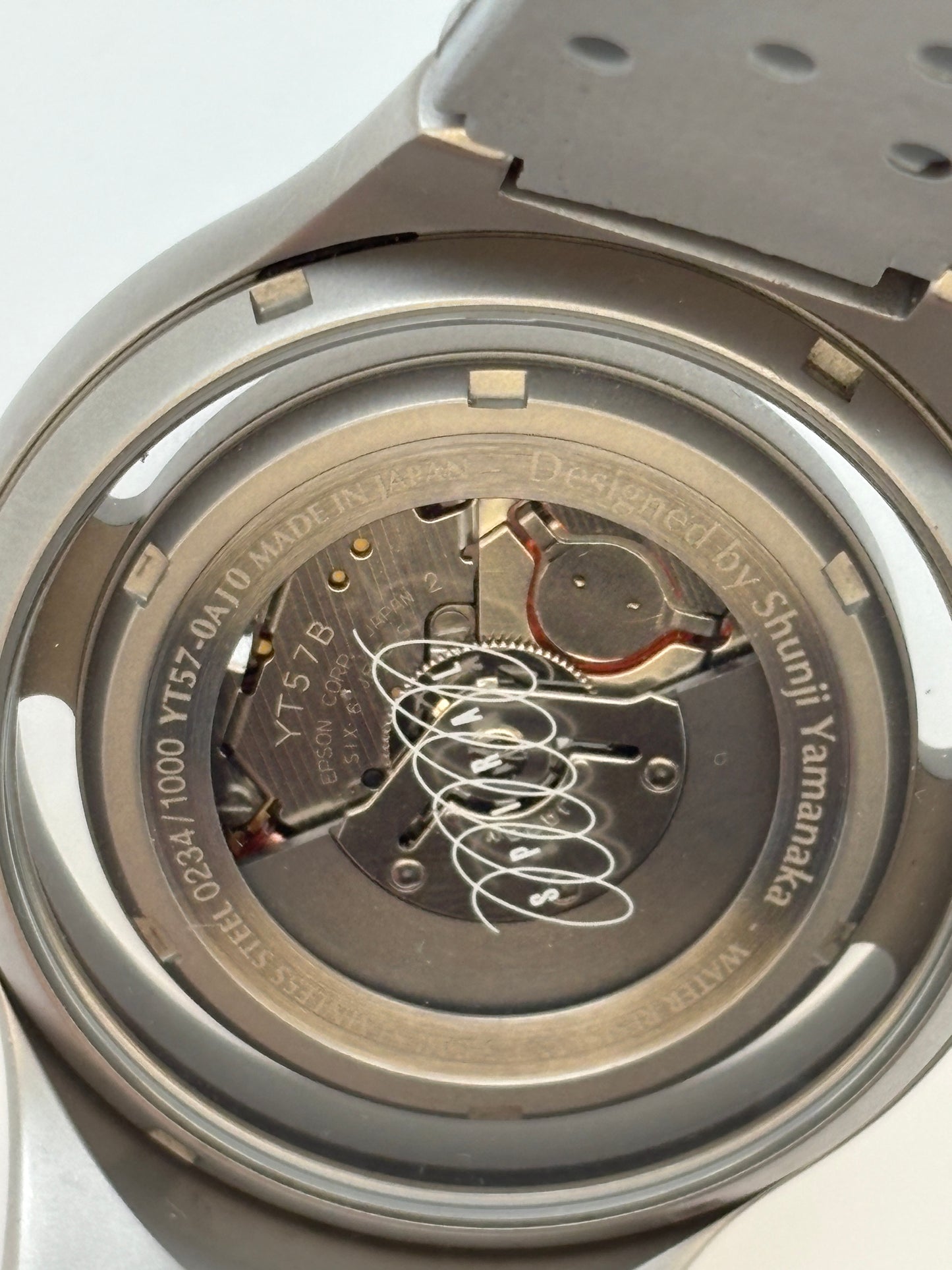 2007s seiko ×　issey miyake design by Shunji Yamanaka