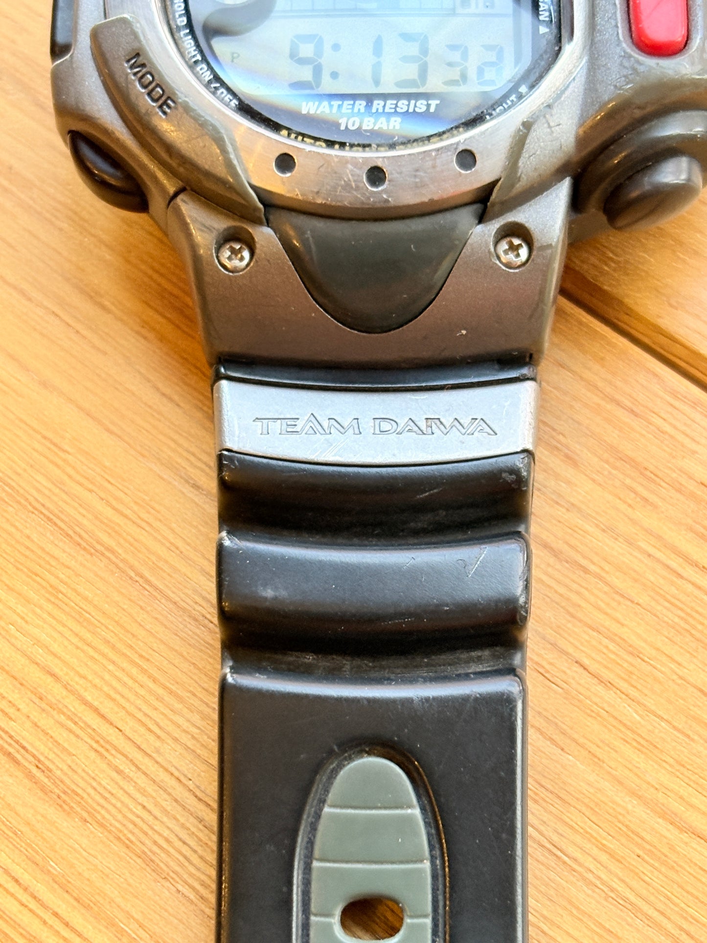 ultra  RARE Vintage 90's Casio  ×Team Daiwa PROTREK SPF-10