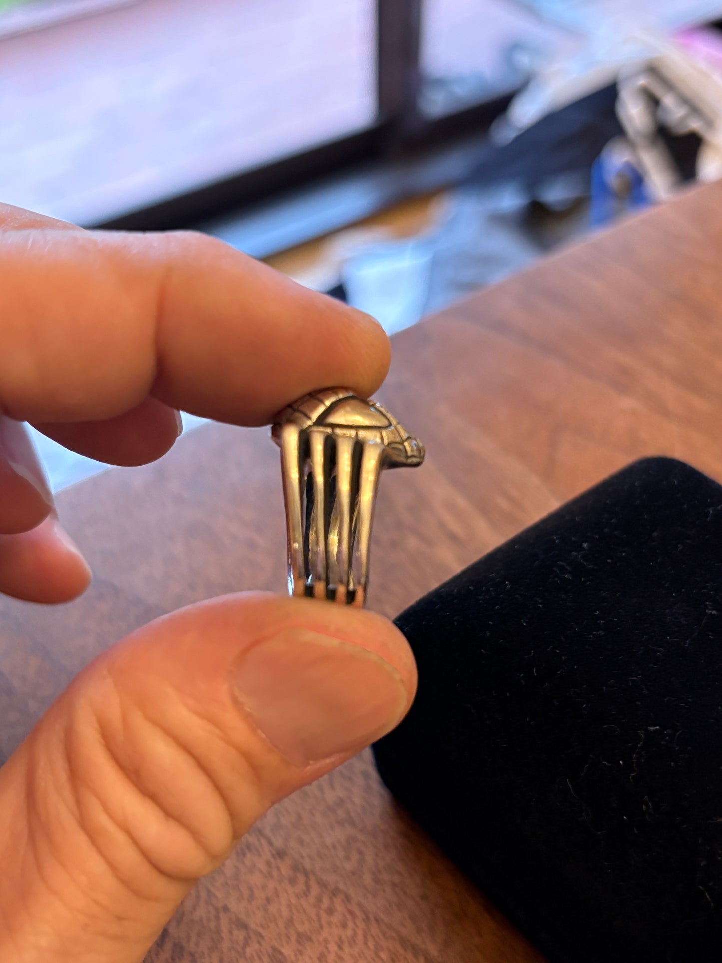 super rare vintage  JAP Studio  spiderman silver  925 ring