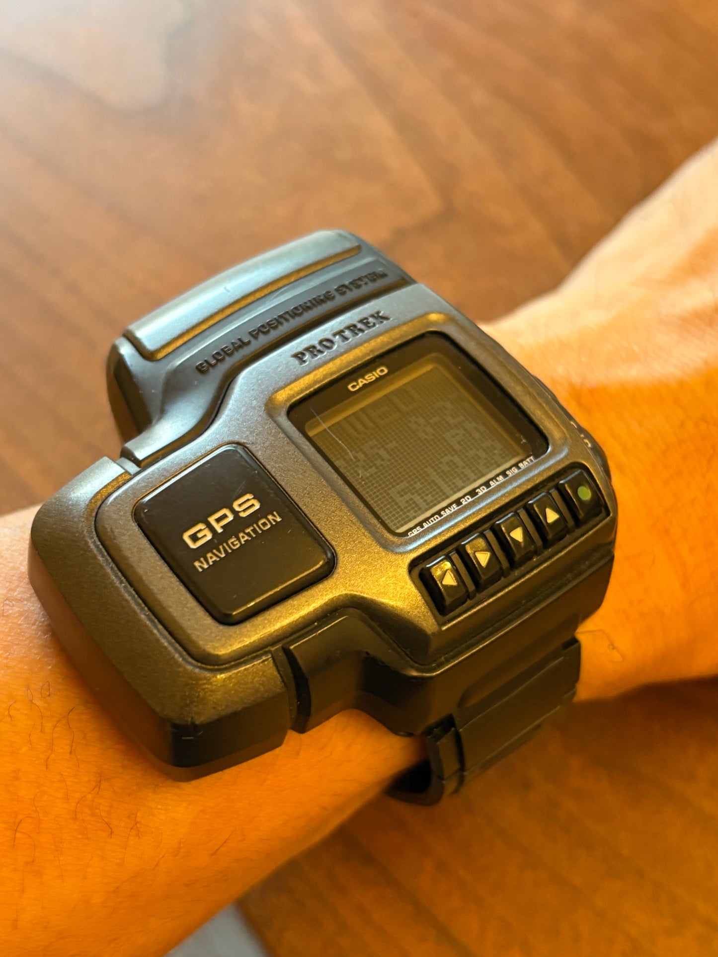 Super rare vintage 90s casio CASIO PRO TREK GPS Navigation  PRT-1