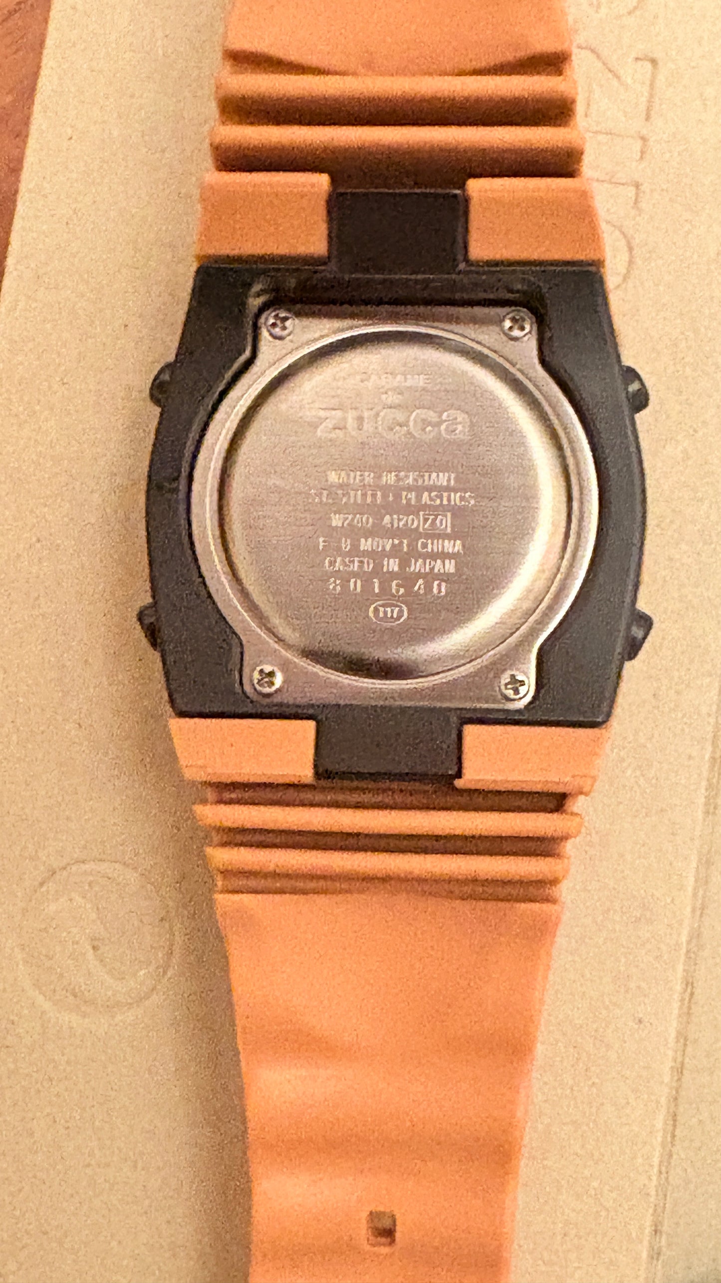 with box Very  rare vintage seiko×zucca safari zoo