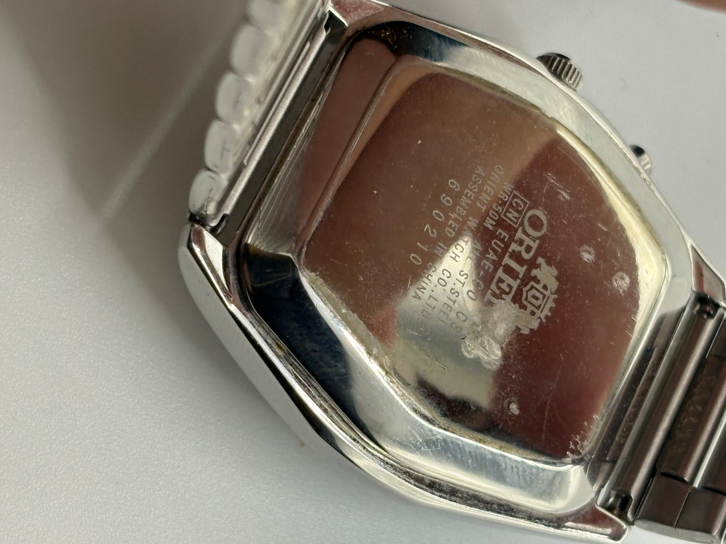 Super rare Vintage ORIENT Multi-Year Calendar Rainbow Dial Automatic