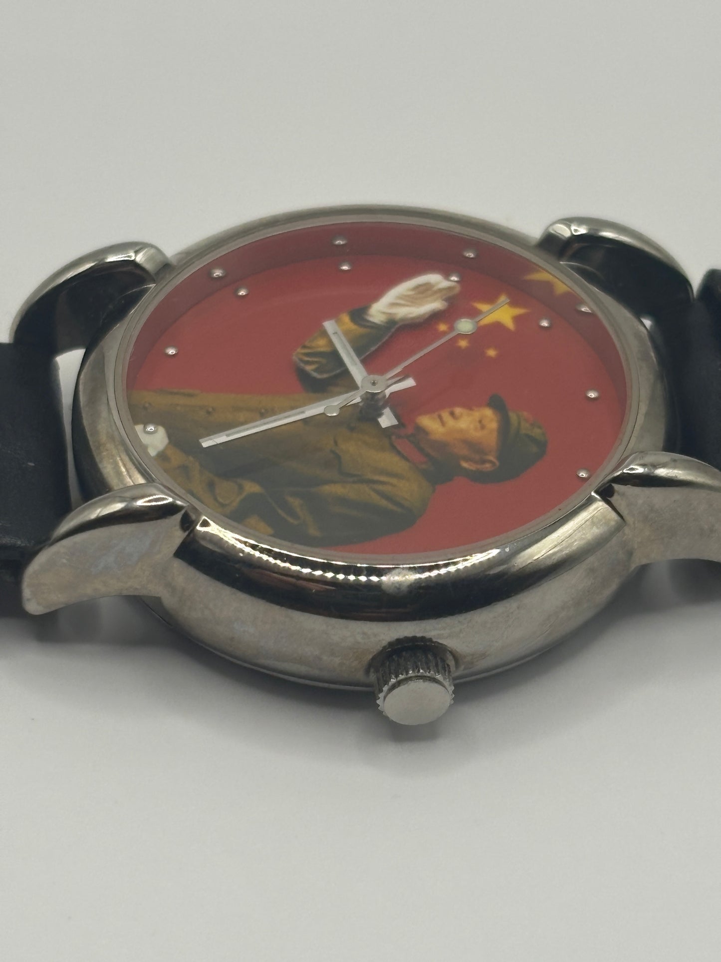 Super rare watch Deng Xiaoping waving wat Shanghai Tang  Mao Zedong