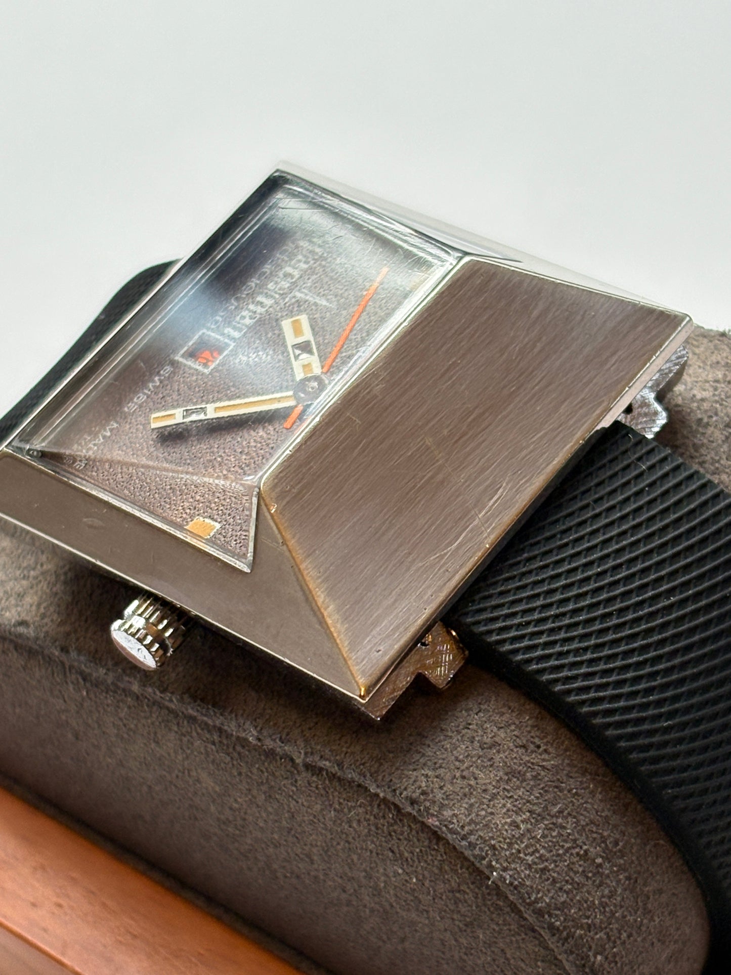 Very rare 70s vintage Spaceman Audacieuse swiss made