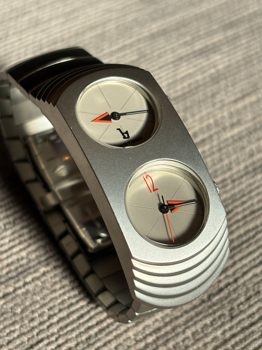 Special Rare Bertone Double Face Watch