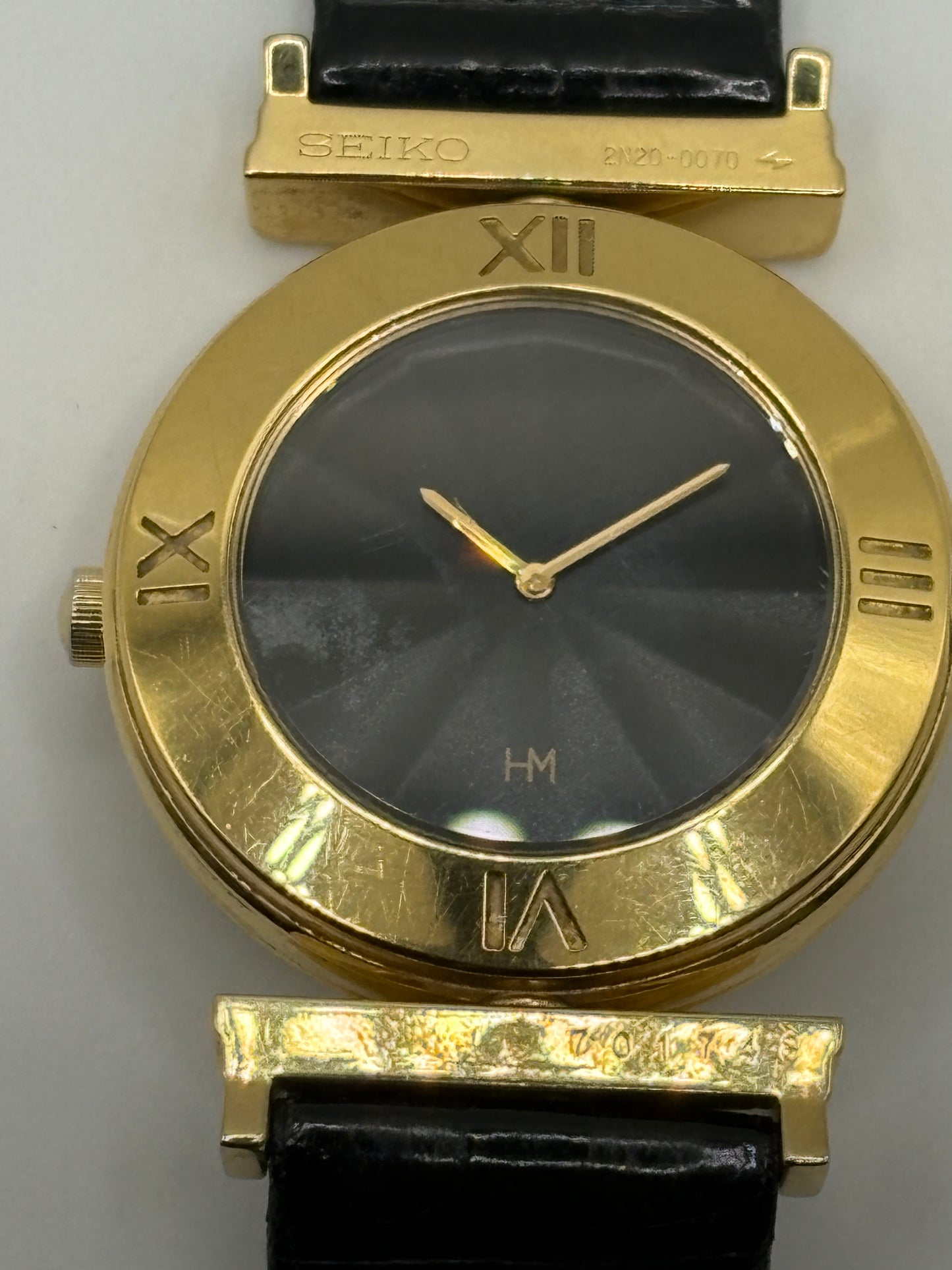 Super rare Seiko×Hamae Mori Reversible watch