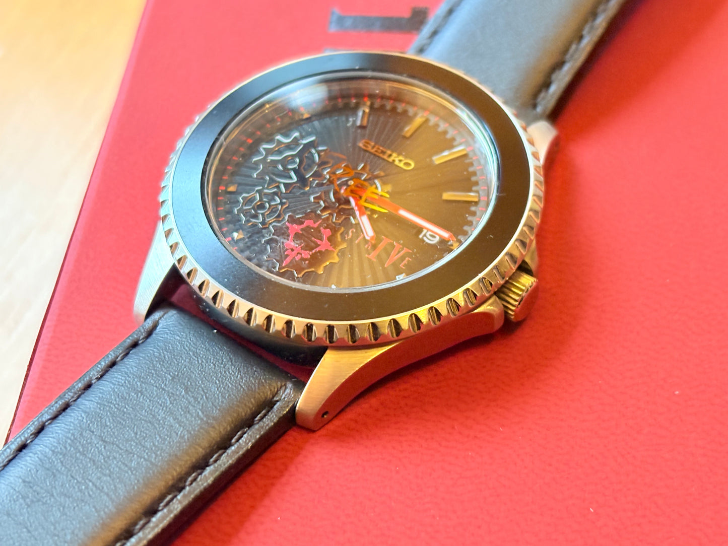 very rare  seiko×guilty gear collaboration model