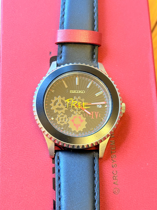 very rare  seiko×guilty gear collaboration model