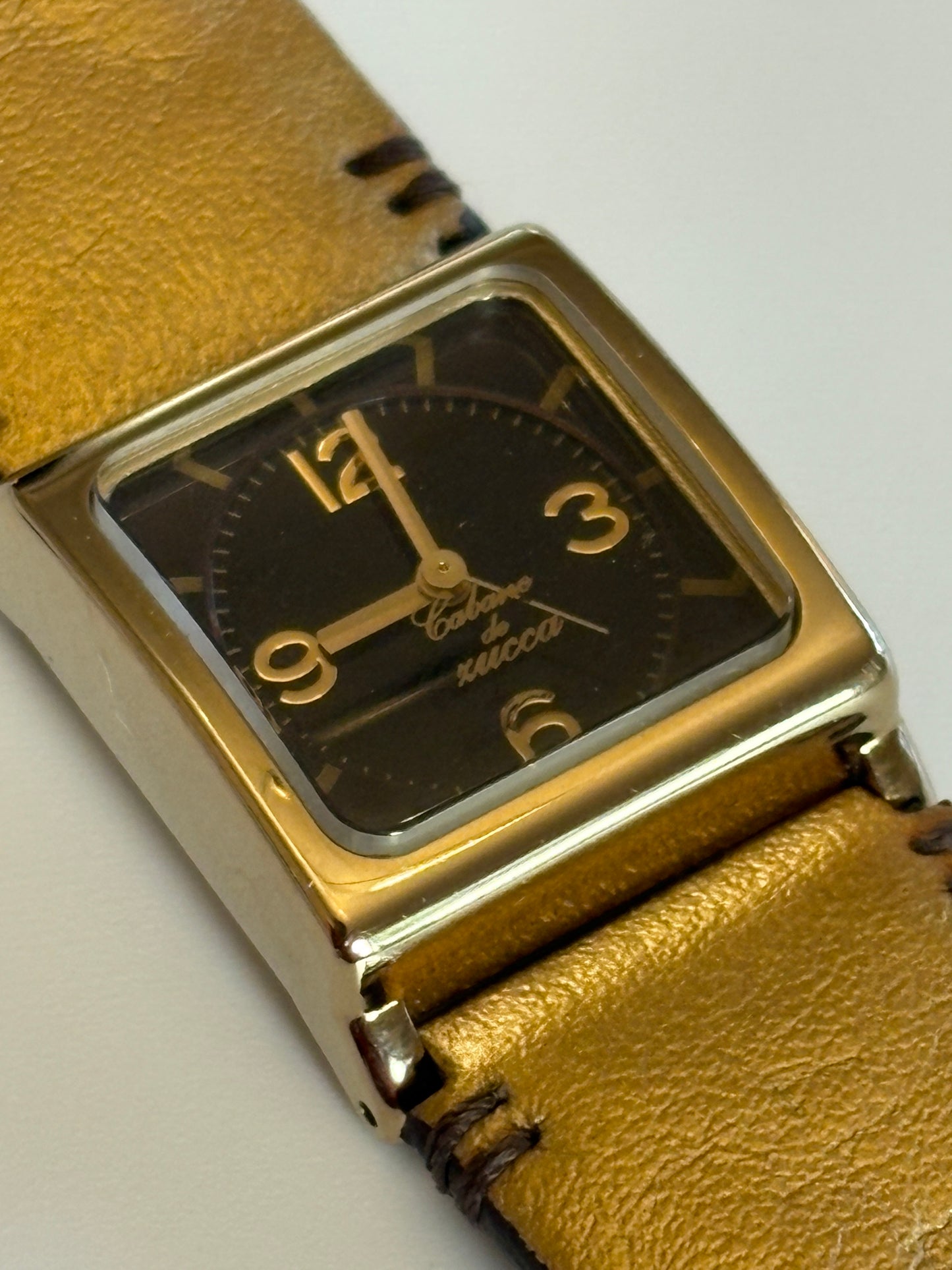 Very rare  99s vintage rare Chewing Gum Leather Version Tribe + Cute Gold