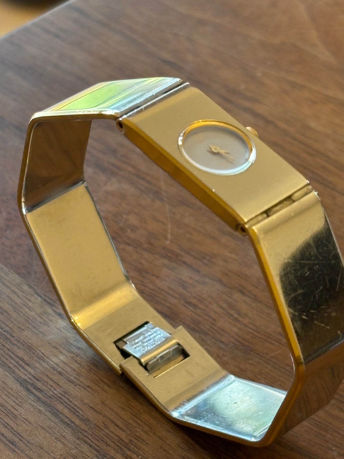 special rare SEIKO 80s VINTAGE  octagon　watch 2E20-0010