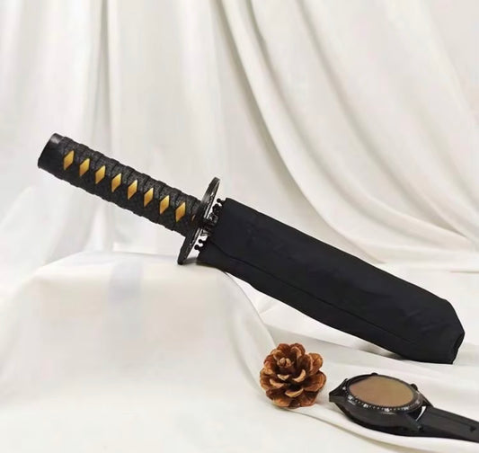 Ninja Sword Umbrella gold