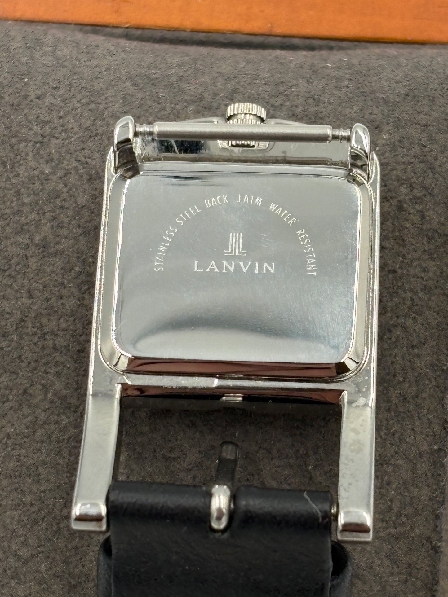 super rare   LANVIN bangle watch