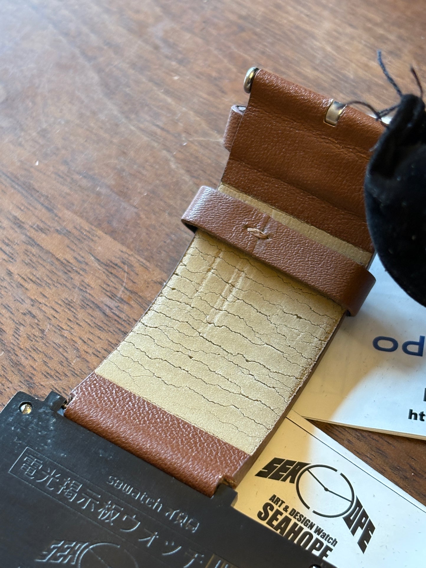 Ultra rare vintage sea hope electronic bulletin board watch