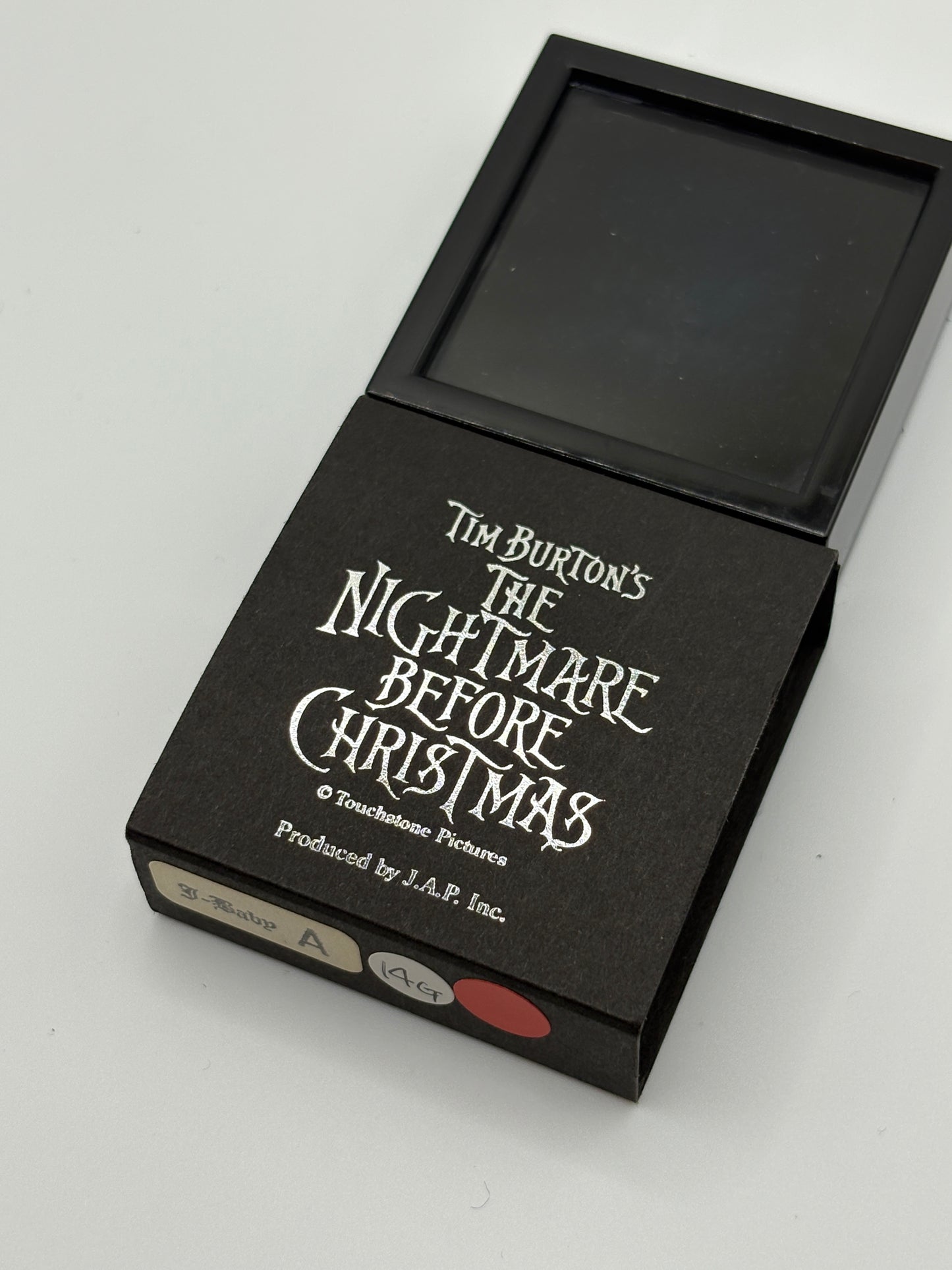 Super rare vintage  JAP Studio nightmare before christmas  silver  925    necklace