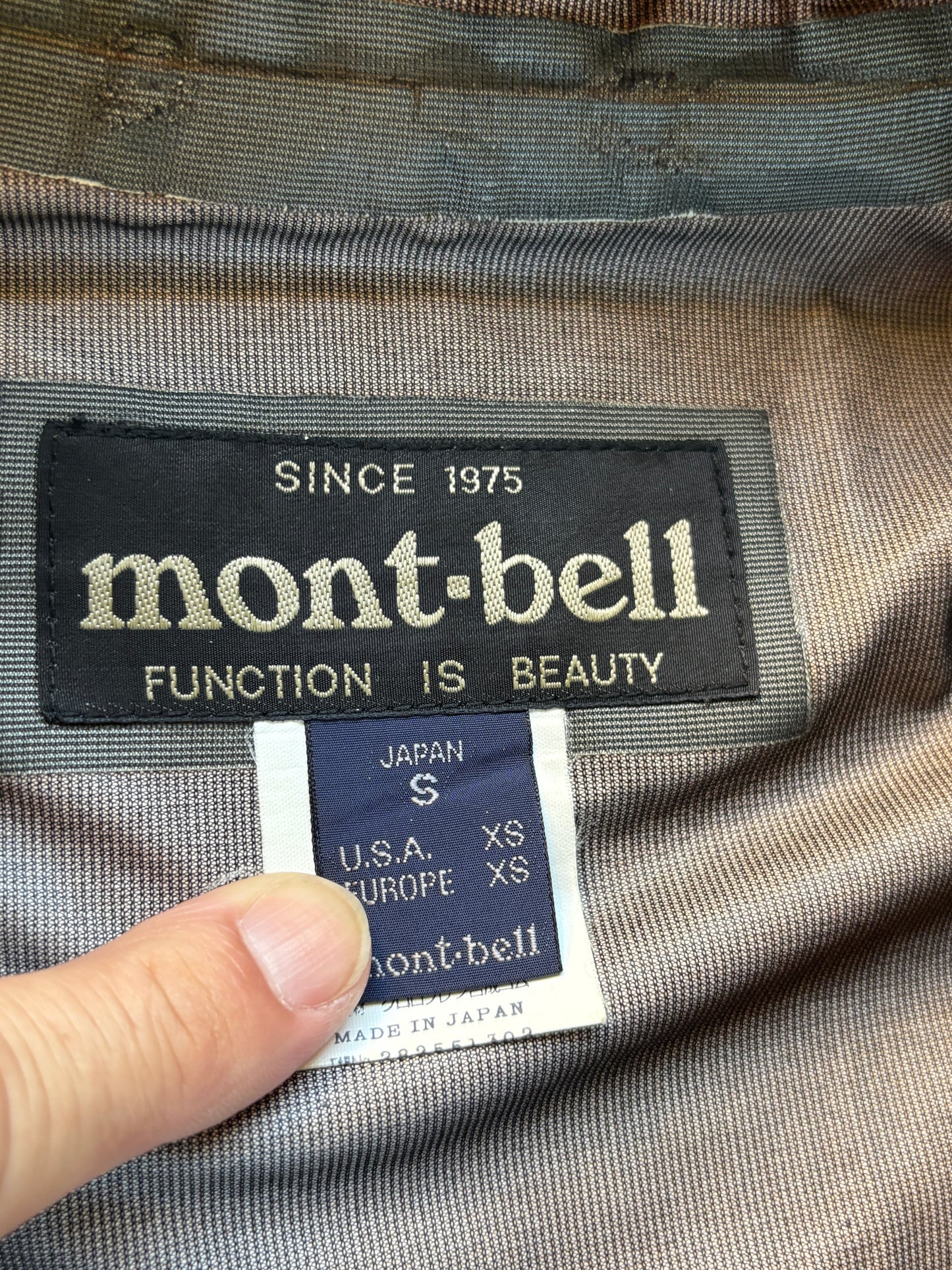 Very rare old montbell kayak jacket