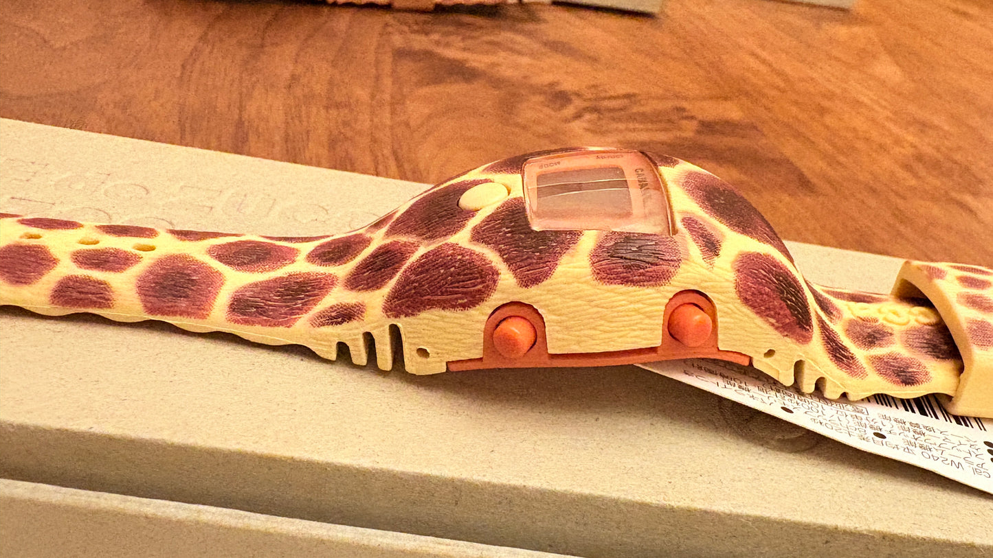 with box Very  rare vintage seiko×zucca safari zoo