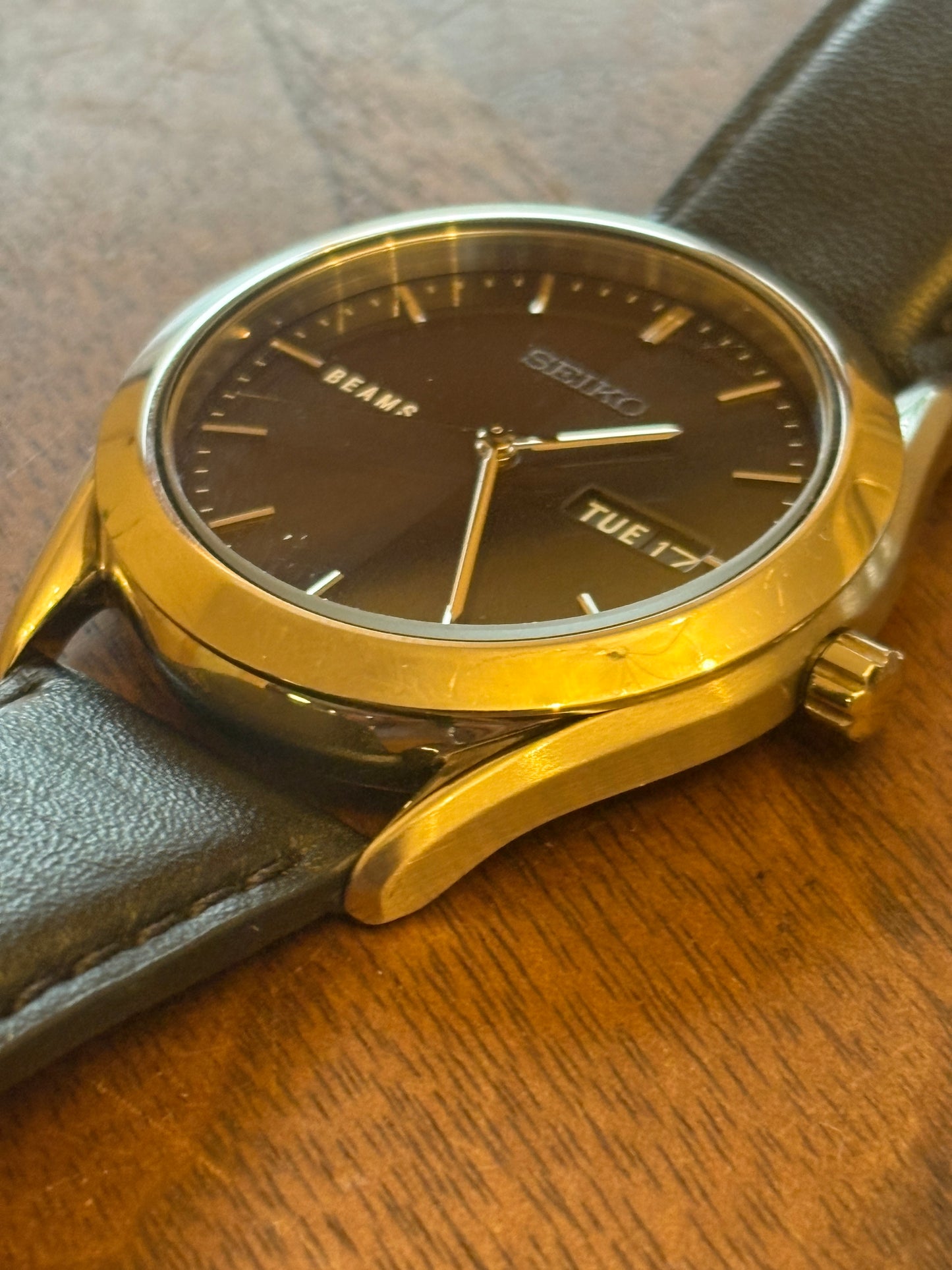 very rare  limited seiko×beams 7N43-9080