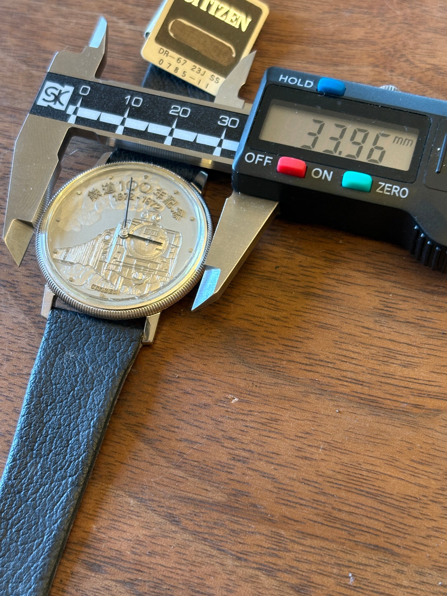 Super rare 80s vintage citizen  D51 100th Anniversary