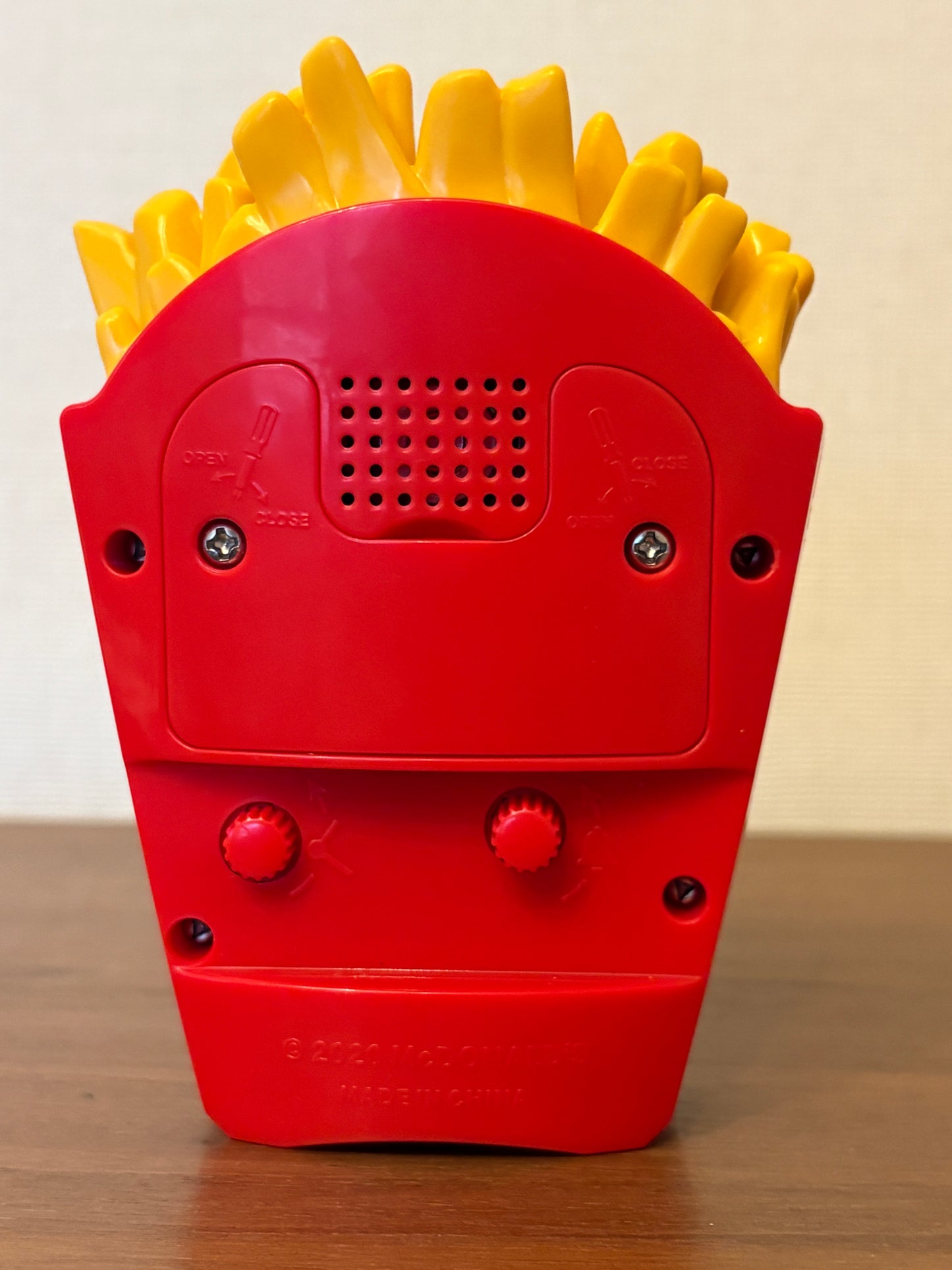 Very rare Lottery sales items Mcdonald's  potato clock