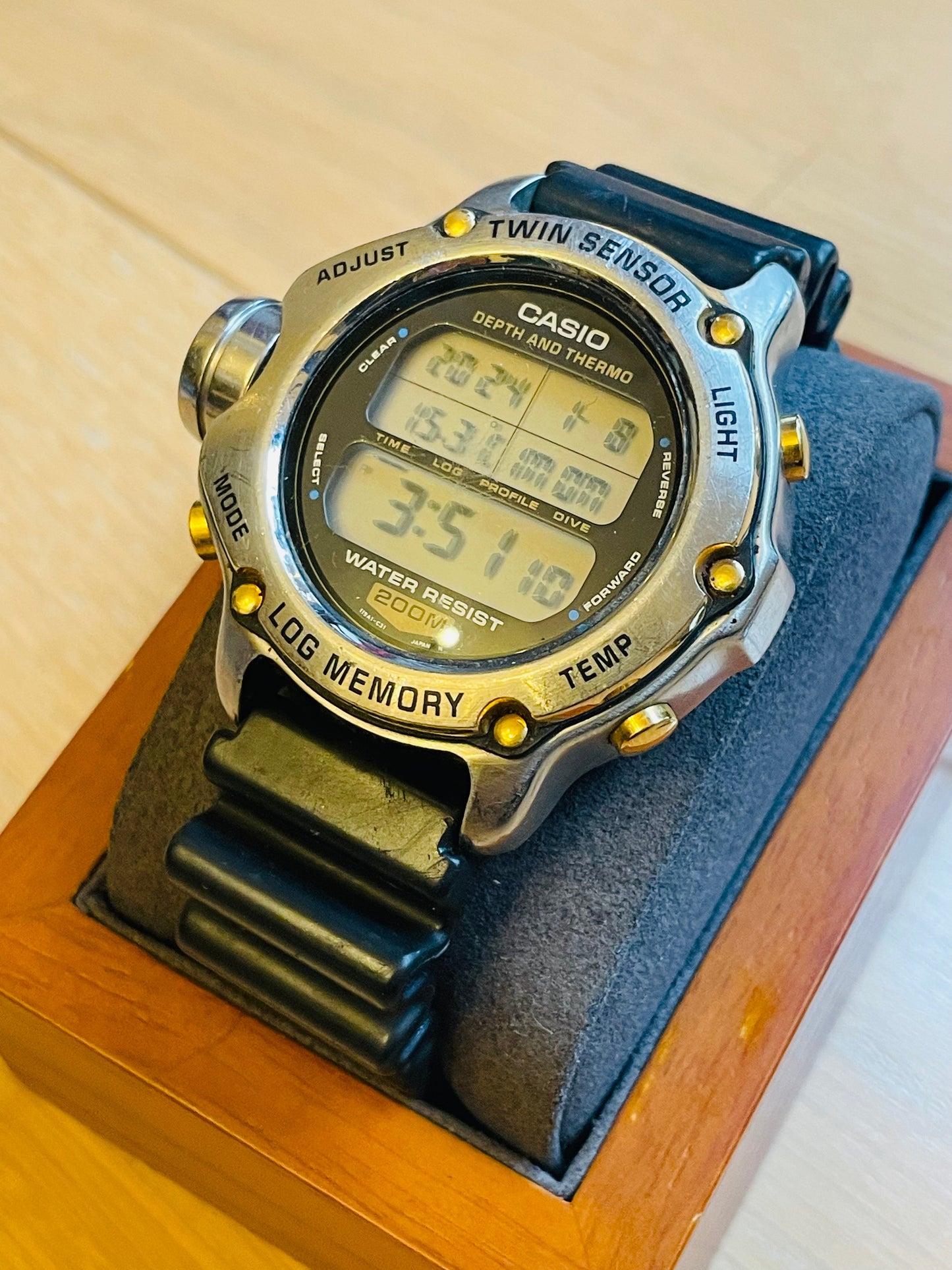 Vintage 90's Casio Diver DEP-600