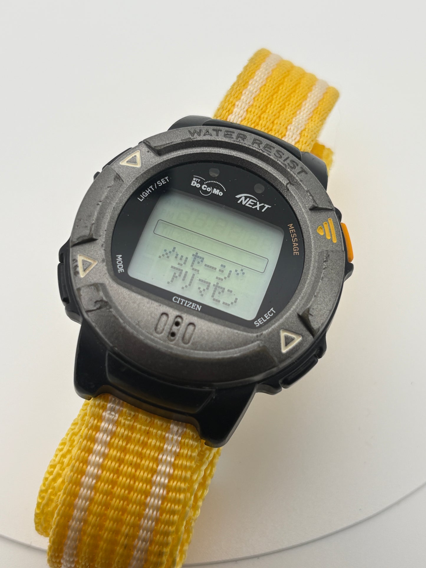90s vintage NTT docomo Pager Watch & Pager Set