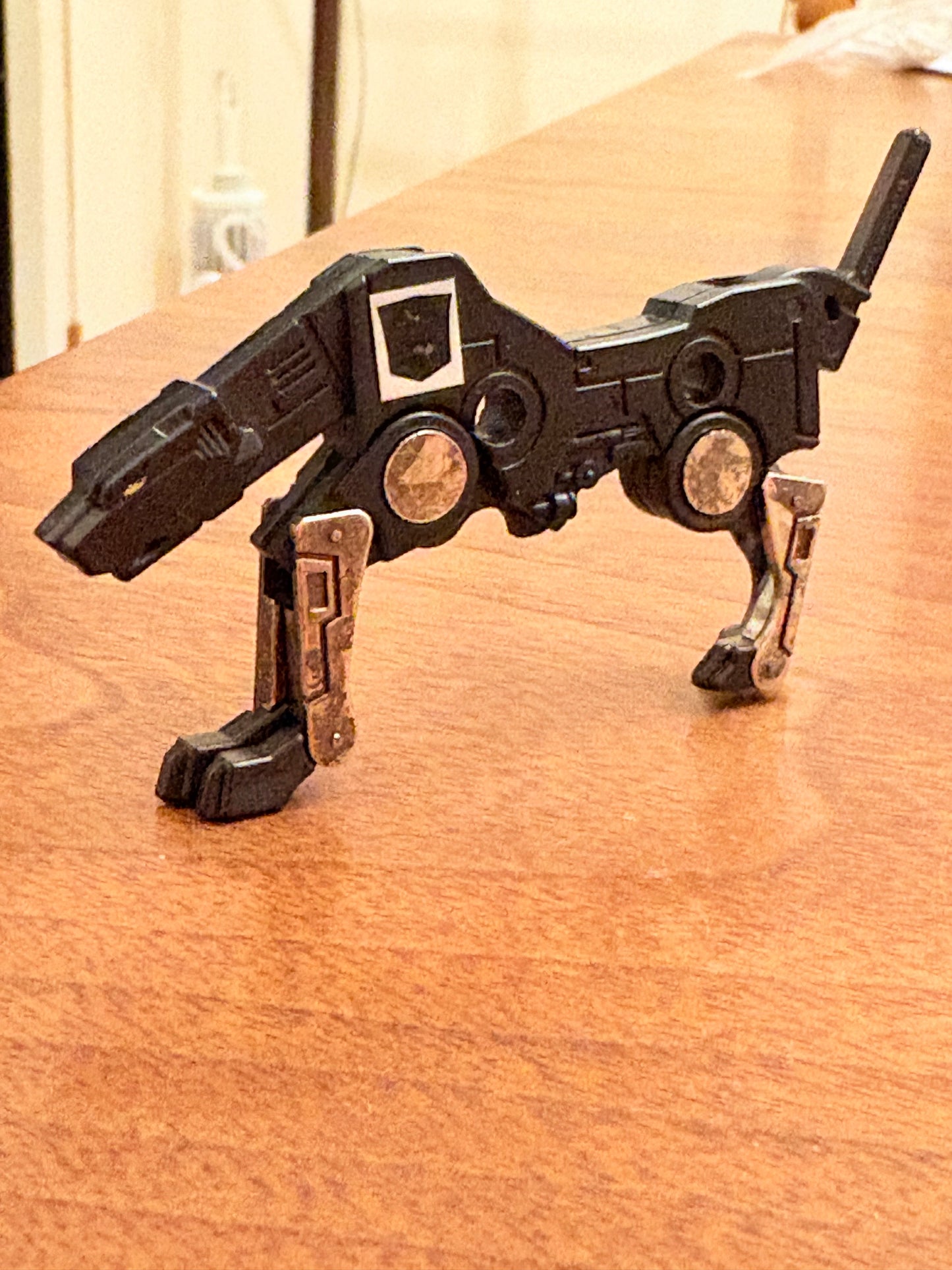 super rare 80s vintage microman Cassette Bot Jaguar